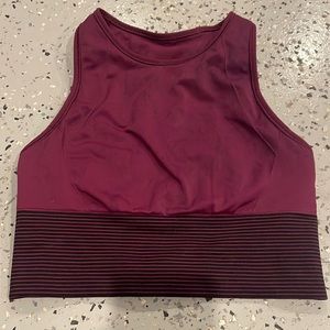 lululemon athletica Burgundy Sports Bra
